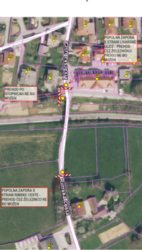 Zapora brv Ivančna Gorica 